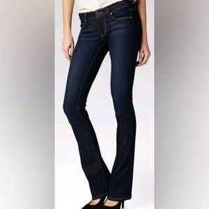 PAIGE Dark Indigo Manhattan Boot Cut Dream Catcher Jeans